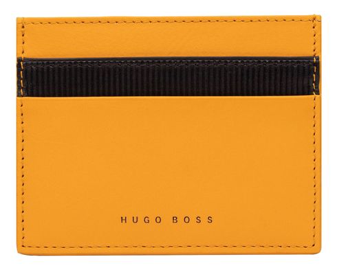 HUGO BOSS Credit Card Holder Matrix Yellow