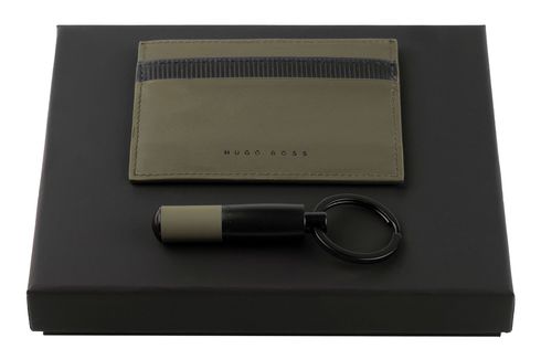 HUGO BOSS Credit Card Holder Khaki