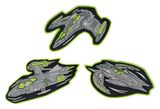 DerDieDas ErgoFlex Superflash Neon Schulranzenset 5-teilig Neon Fighter DerDieDas ErgoFlex Superflash Neon Schulranzenset 5-teilig Neon Fighter