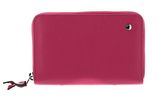 abro Leather Ariete Zip Wallet Pink