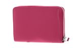 abro Leather Ariete Zip Wallet Pink