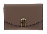 FURLA Primula Compact Wallet With Zip M Greige FURLA Primula Compact Wallet With Zip M Greige