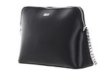 DKNY Bryant Sutton Dome Crossbody Bag Black / Silver DKNY Bryant Sutton Dome Crossbody Bag Black / Silver