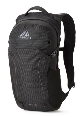 GREGORY Nano 18 Backpack Obsidian Black