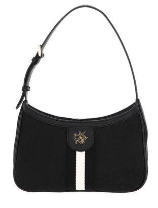 DKNY Carol Demi Shoulder Bag BK Logo - BK