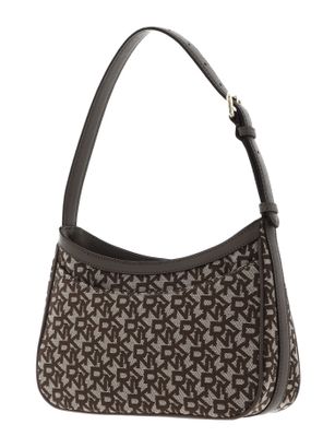 Sac à épaule DKNY Carol Demi - Cuir Noir Et Or - Avec étiquettes - Parfait Pour Sorties