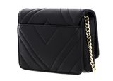 DKNY Dlephine Lthr Crossbody Bag Blk / Gold