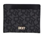 DKNY Bryant Card Holder L BK Logo - BK