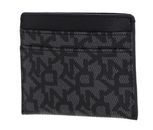 DKNY Bryant Card Holder L BK Logo - BK