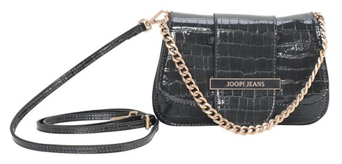 JOOP! Domenica Croco Paolina Shoulderbag XS Darkgrey