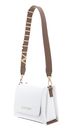 VALENTINO Alexia Satchel Bianco / Cuoio