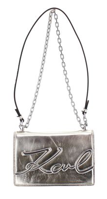 KARL LAGERFELD K / Signature SP Shoulder Bag Metallic S Gold