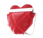 KARL LAGERFELD K / Evening Arkive Heart Clutch Rot