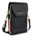 bugatti Ella Crossover Purse Bag Black