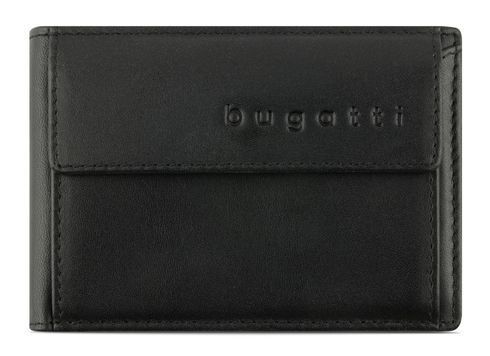 bugatti Super Slim Mini Wallet Black