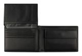 bugatti Super Slim Wallet Horizontal With Flap Black bugatti Super Slim Wallet Horizontal With Flap Black