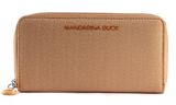 MANDARINA DUCK MD20 Lux Zip Around Wallet Mustard Lux MANDARINA DUCK MD20 Lux Zip Around Wallet Mustard Lux