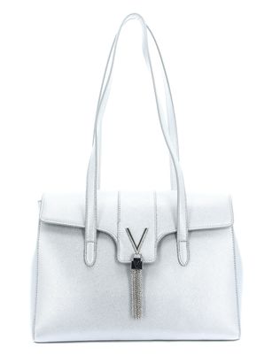 VALENTINO Divina Satchel Argento