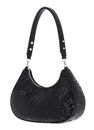 COCCINELLE Carrie Pailettes Mini Bag Noir / Noir