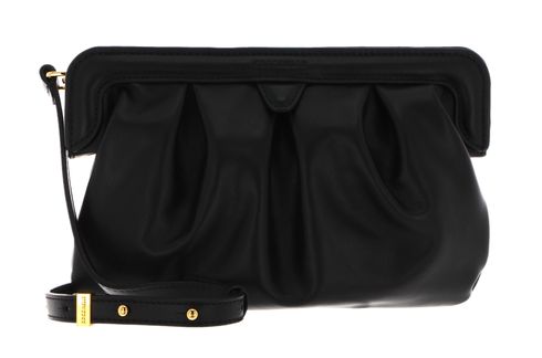 COCCINELLE Diletta Handbag Smooth Calf Leather Soft Black