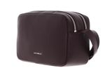 COCCINELLE Gleen Handbag Grained Leather Darkbrown