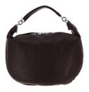 COCCINELLE Coccinelle Maelody Handbag Grained Leather Darkbrown COCCINELLE Coccinelle Maelody Handbag Grained Leather Darkbrown