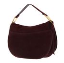 COCCINELLE Magie Suede Handbag Darkbrown COCCINELLE Magie Suede Handbag Darkbrown