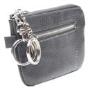 Esquire Texas Key Case with Zip Black