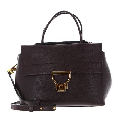 COCCINELLE Arlettis Handbag Darkbrown