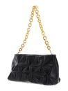 COCCINELLE Ophelie Goodie Rock Handbag Craquele Leather Noir