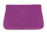 COCCINELLE Beat Clutch Handbag Grained Leather Dahlia
