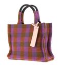 COCCINELLE Never Without Bag Tartan Handbag Mul. Pepper / Bark