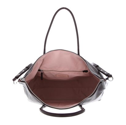 Sac à épaule COCCINELLE Estelle En Cuir Darkbrown - Neuf Avec étiquettes, Fermeture Magnétique