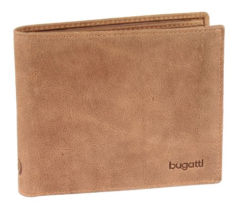 bugatti Volo Coin Wallet 10CC Cognac