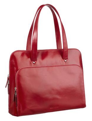 LEONHARD HEYDEN Cambridge Briefcase 1 Compartment Rot