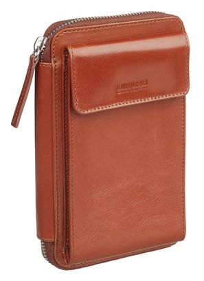 LEONHARD HEYDEN Cambridge Mobile Crossbody Cognac