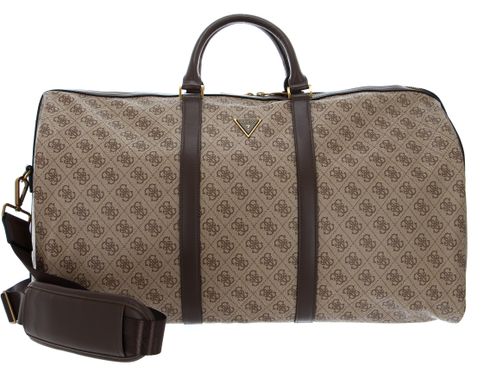 GUESS Vezzola Smart Weekender Beige / Brown