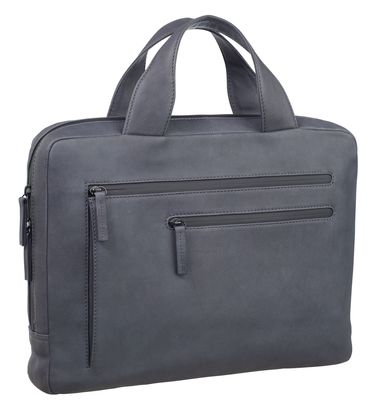 LEONHARD HEYDEN Den Haag Briefcase 1 Compartment Grau