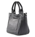 abro Leather Dalia Shopper Raquel Small S Black / Gold abro Leather Dalia Shopper Raquel Small S Black / Gold