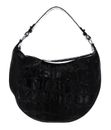 abro Leather Primitivo Hobo Bag Lulu S Black / Nickel