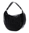 abro Leather Primitivo Hobo Bag Lulu S Black / Nickel