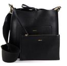 abro Leather Dalia Crossbody Bag Raquel S Black / Gold abro Leather Dalia Crossbody Bag Raquel S Black / Gold