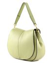 GIANNI CHIARINI Helena Round Saddle Bag Salad Green