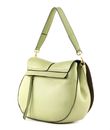 GIANNI CHIARINI Helena Round Saddle Bag Salad Green