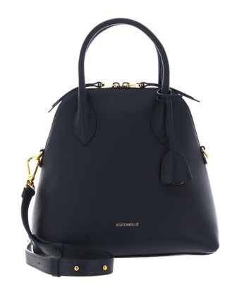 COCCINELLE Gladys Handbag Grained Leather Midnight Blue