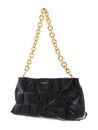 COCCINELLE Ophelie Goodie Rock Handbag Craquele Leather Noir