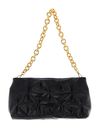 COCCINELLE Ophelie Goodie Rock Handbag Craquele Leather Noir