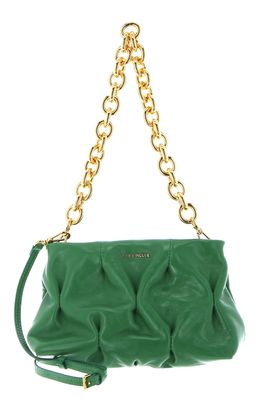 COCCINELLE Ophelie Goodie Rock Handbag Craquele Leather Peppermint