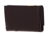 COCCINELLE Metallic Soft Wallet Grainy Leather Darkbrown