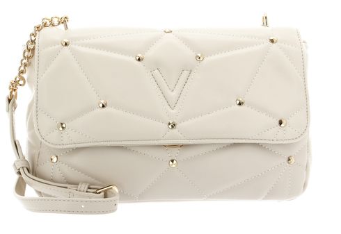 VALENTINO Emily Satchel Crossbody Ecru